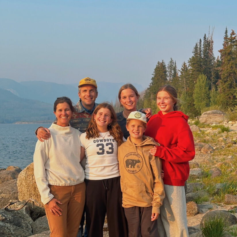 The Holland Family in Cora, Wyoming.
